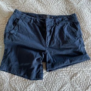 JCrew chino shorts 7” inseam in navy